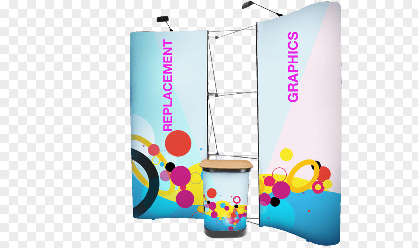 Exhibition Board Design Product Display Stand Brand Curve PNG