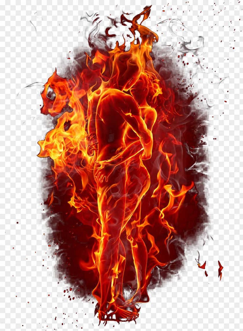 Flame Couple Fire Love Wallpaper PNG