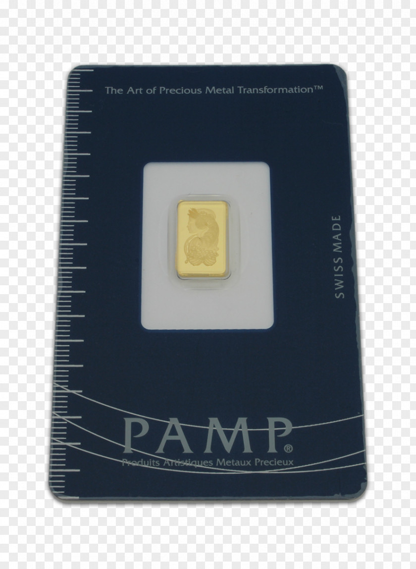 Gold Bar PAMP Bullion Coin PNG