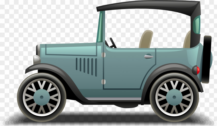 Gray Cartoon Car Volvo XC40 Automotive Design PNG