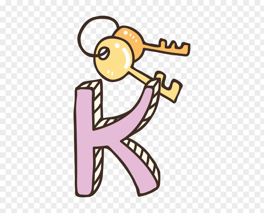K And Key Illustration PNG