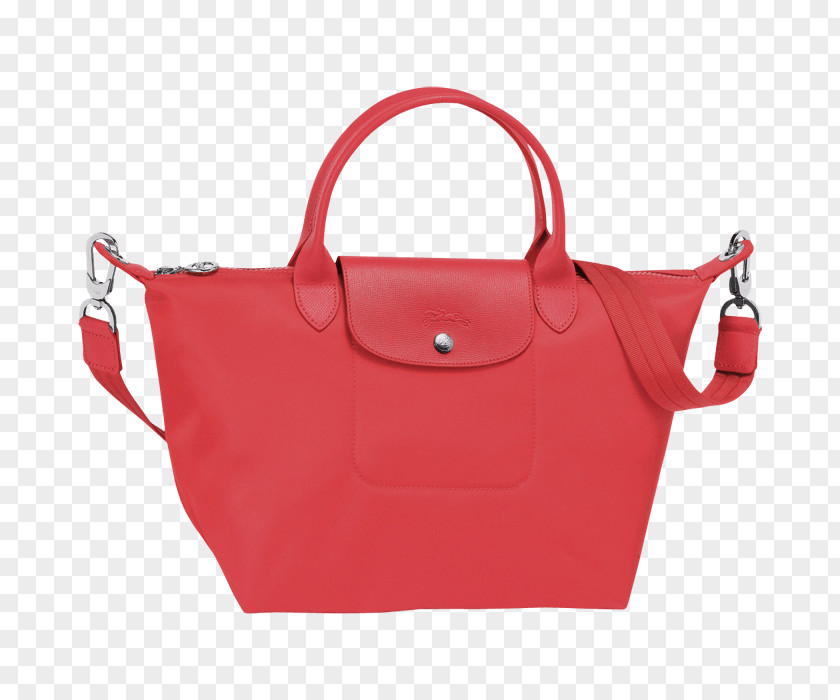 Pink Line Longchamp Handbag Tote Bag Pliage PNG