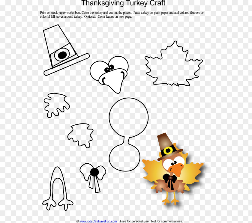 Autumn Invitation Card Mushroom Watercolor Thanksgiving Paper Turkey Craft Template PNG