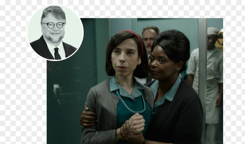 Christopher Nolan Octavia Spencer Sally Hawkins The Shape Of Water 90th Academy Awards Hollywood PNG