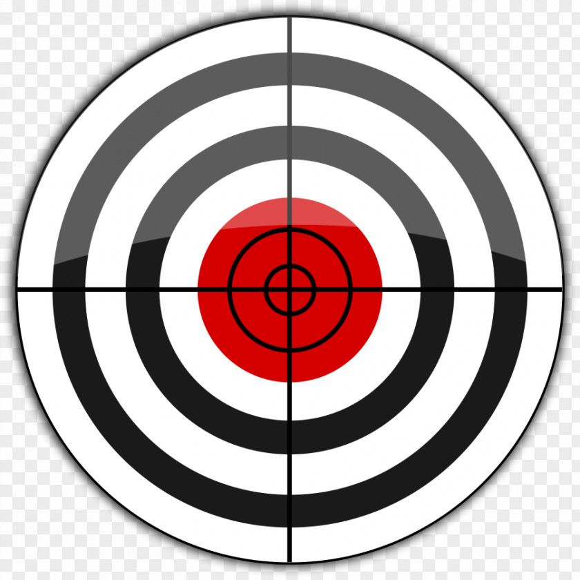 Shooting Sports Cliparts Bullseye Goal Idea Clip Art PNG