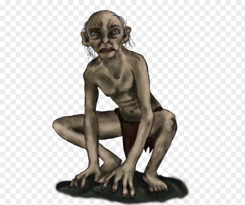 The Hobbit Gollum Lord Of Rings: Fellowship Ring Drawing PNG