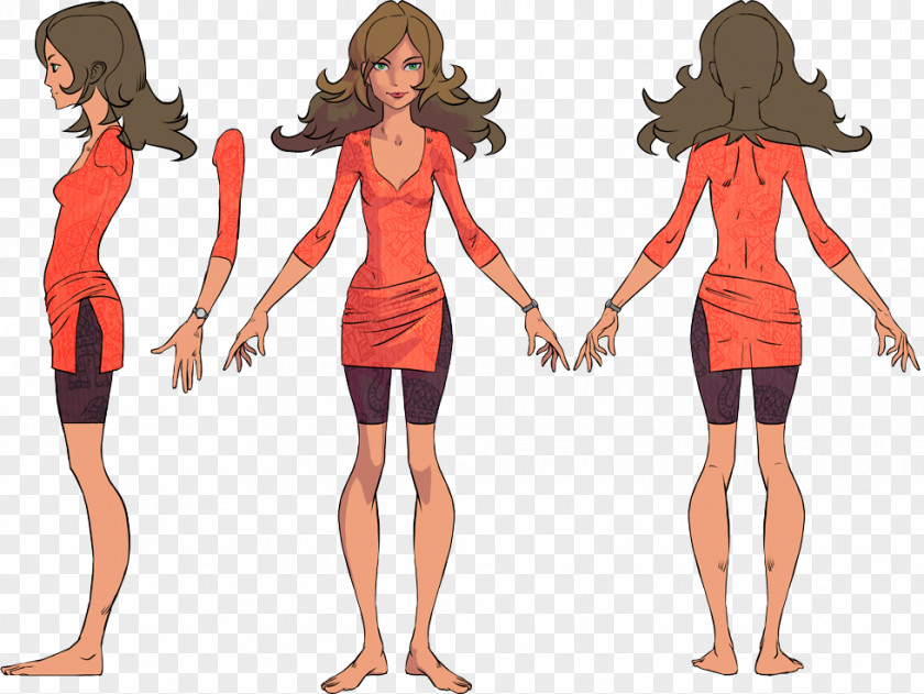 Animation Model Sheet Cartoon PNG