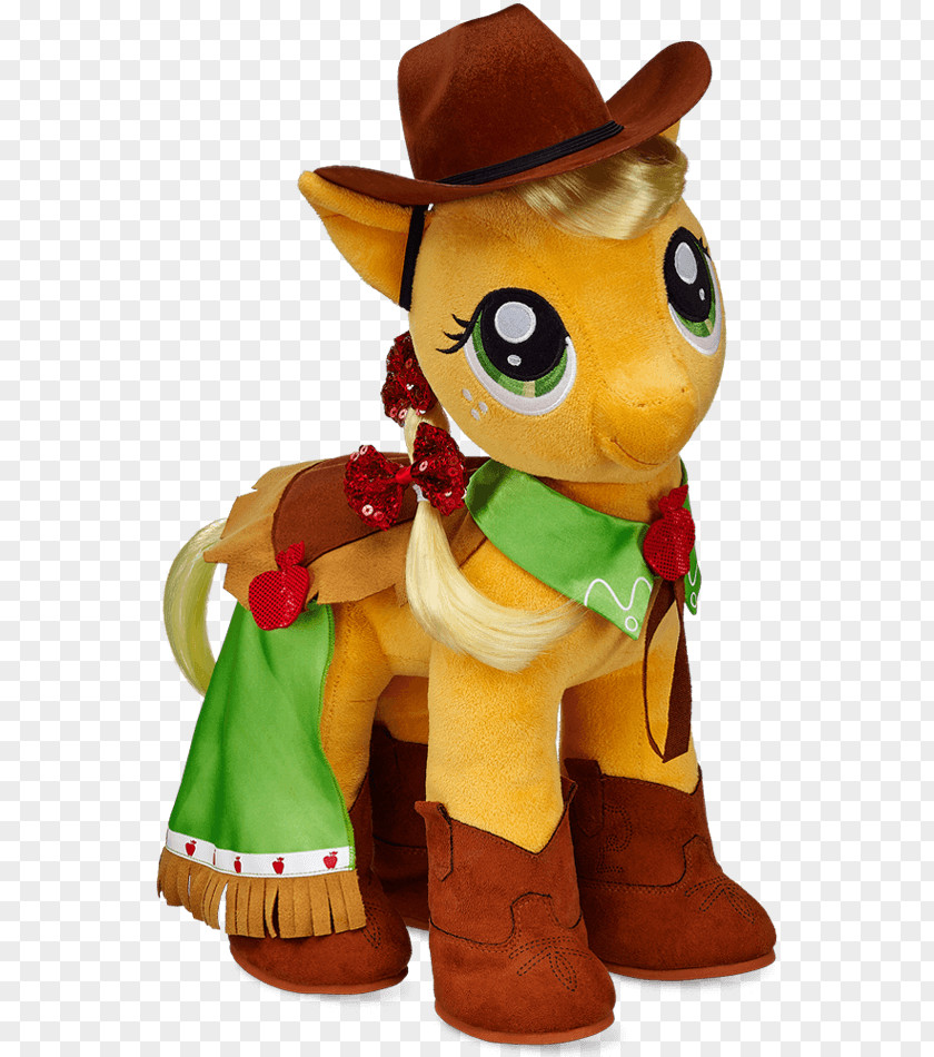 Build A Bear Workshop Applejack Pony Spike Rarity PNG