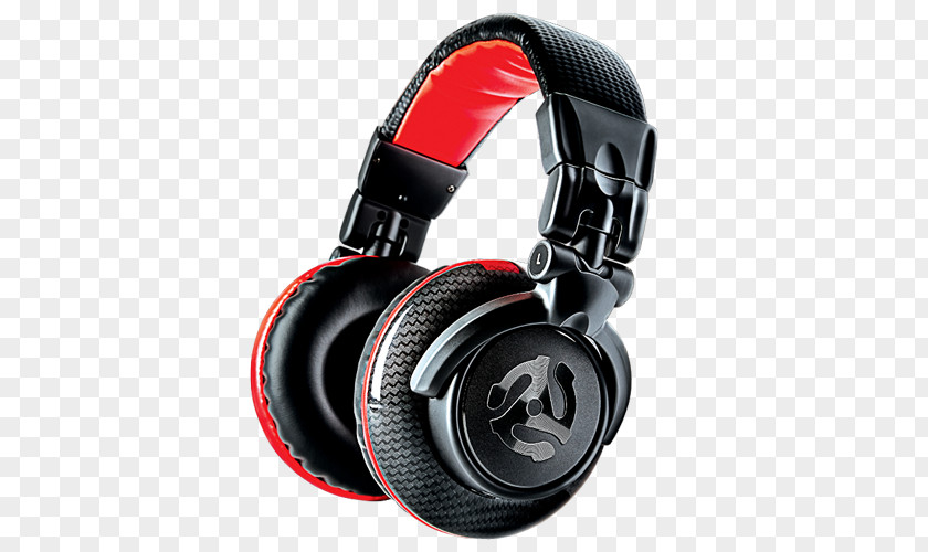 Headphones Numark Red Wave Disc Jockey DJ Controller Sound PNG