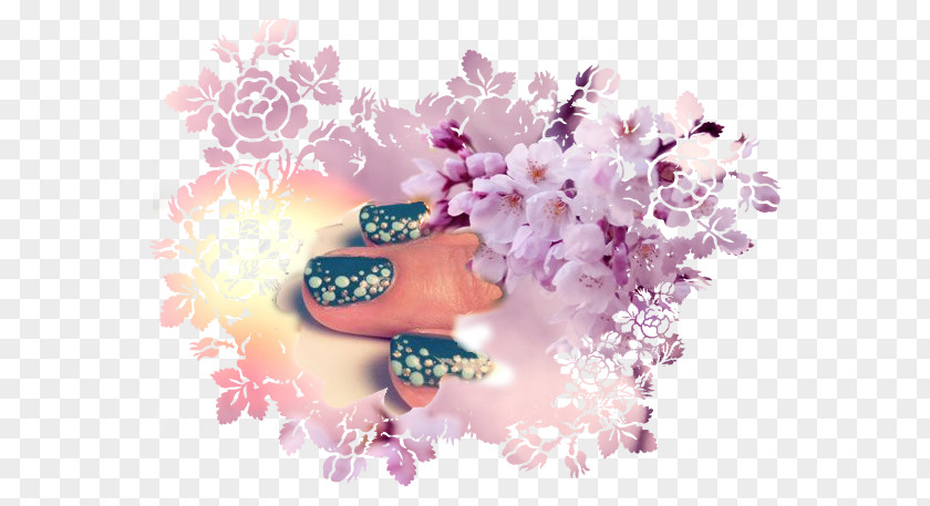 Nail Pink M PNG