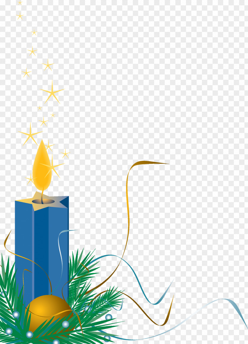 Santa Claus Christmas Day Image Candle PNG