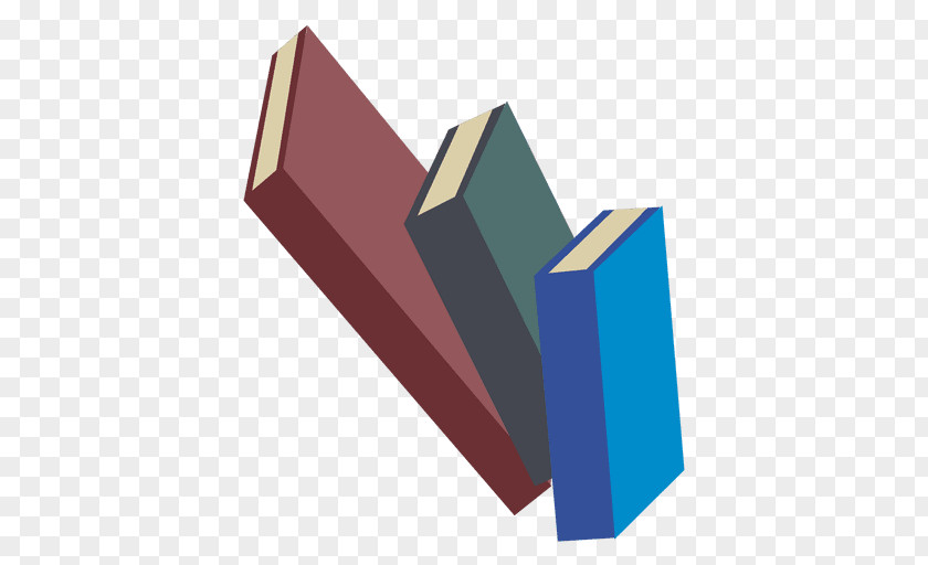 Stacked Vector Book PNG