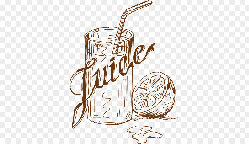 Vector Sketch Juice Margarita Fizzy Drinks Breakfast Food PNG