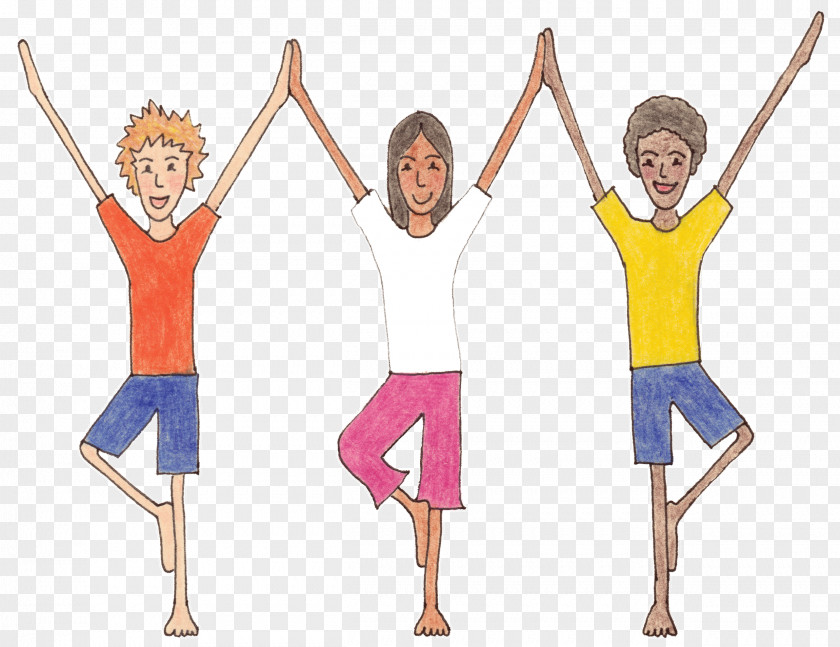 Yoga Grounded Kids Child Teacher Family PNG