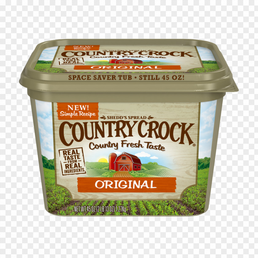 Butter Country Crock Spread Ounce Kroger PNG