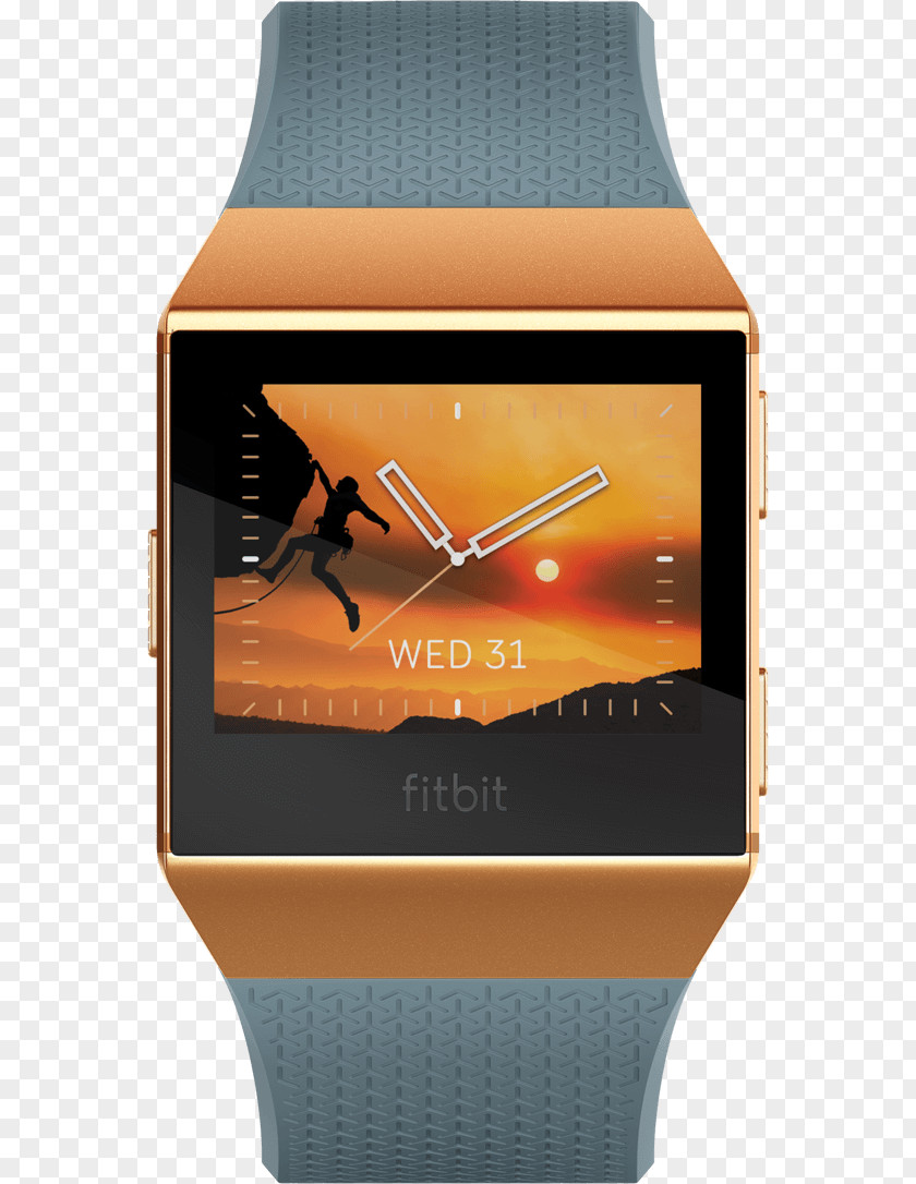 Fitbit Ionic Smartwatch Exercise Heart Rate Monitor PNG