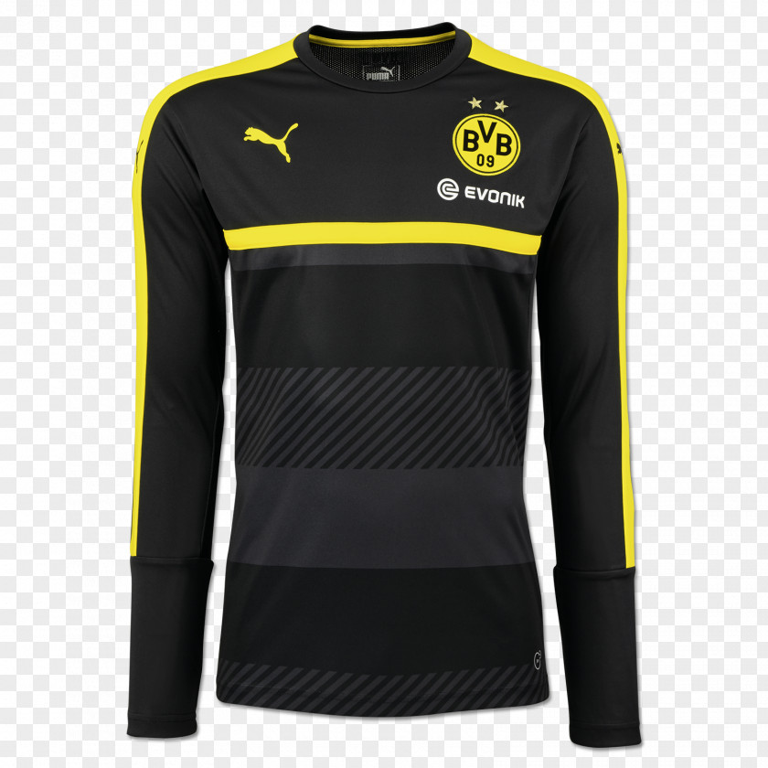 T-shirt Borussia Dortmund Tracksuit 2016–17 UEFA Champions League Knockout Phase PNG