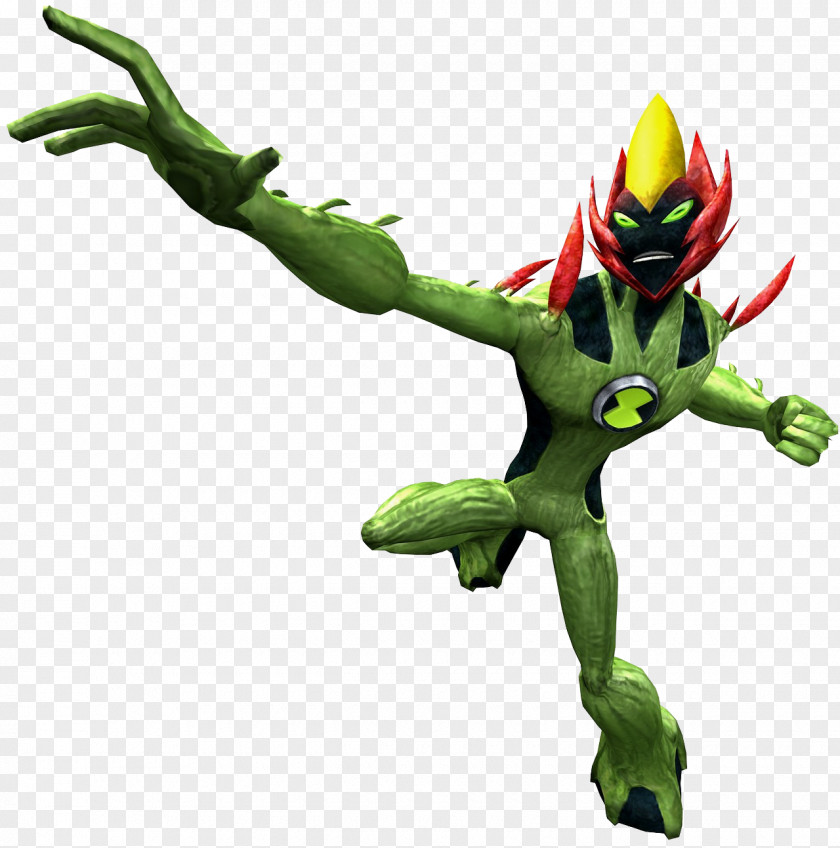 Alien Ben 10 Ultimate Alien: Cosmic Destruction 10: Force Force: Vilgax Attacks Swampfire Omniverse PNG