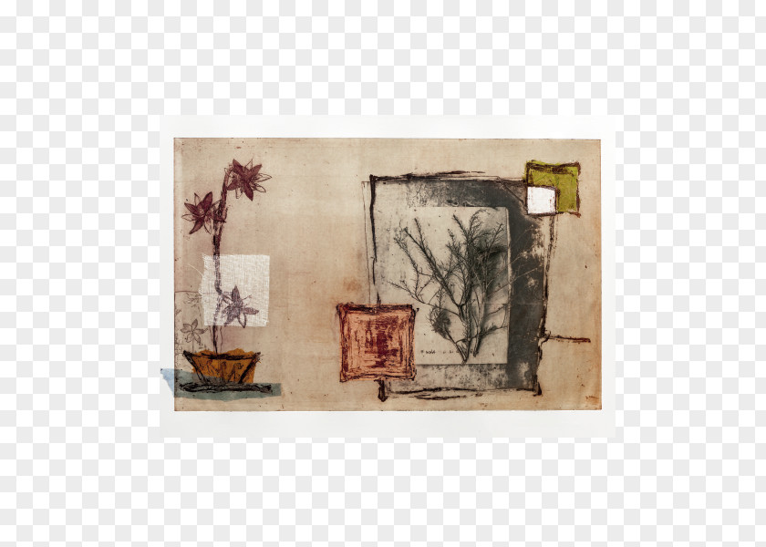 Busquets Still Life Watercolor Painting Picture Frames Rectangle PNG