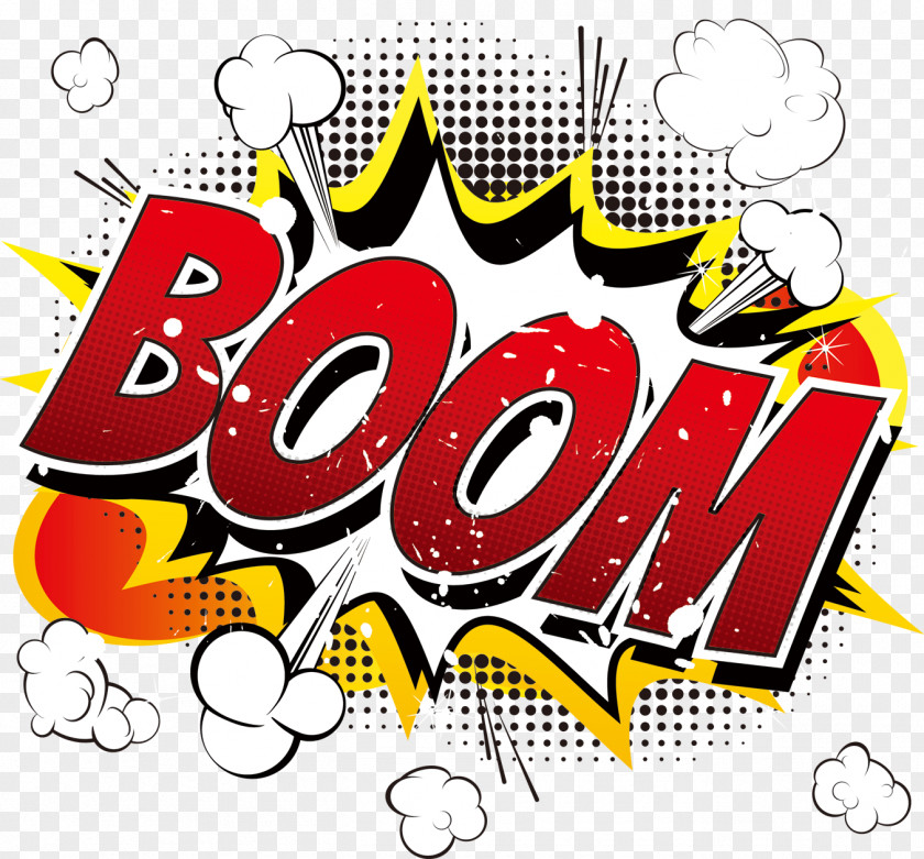 Fire Explosion Stickers Cartoon Comics Comic Book PNG