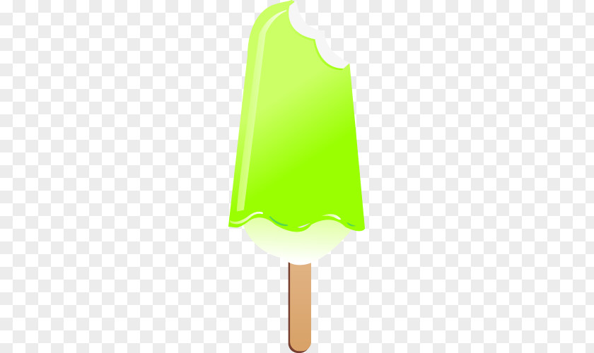 Ice Cream Green Angle Font PNG