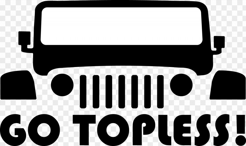 Jeep Wrangler Car Decal Sticker PNG