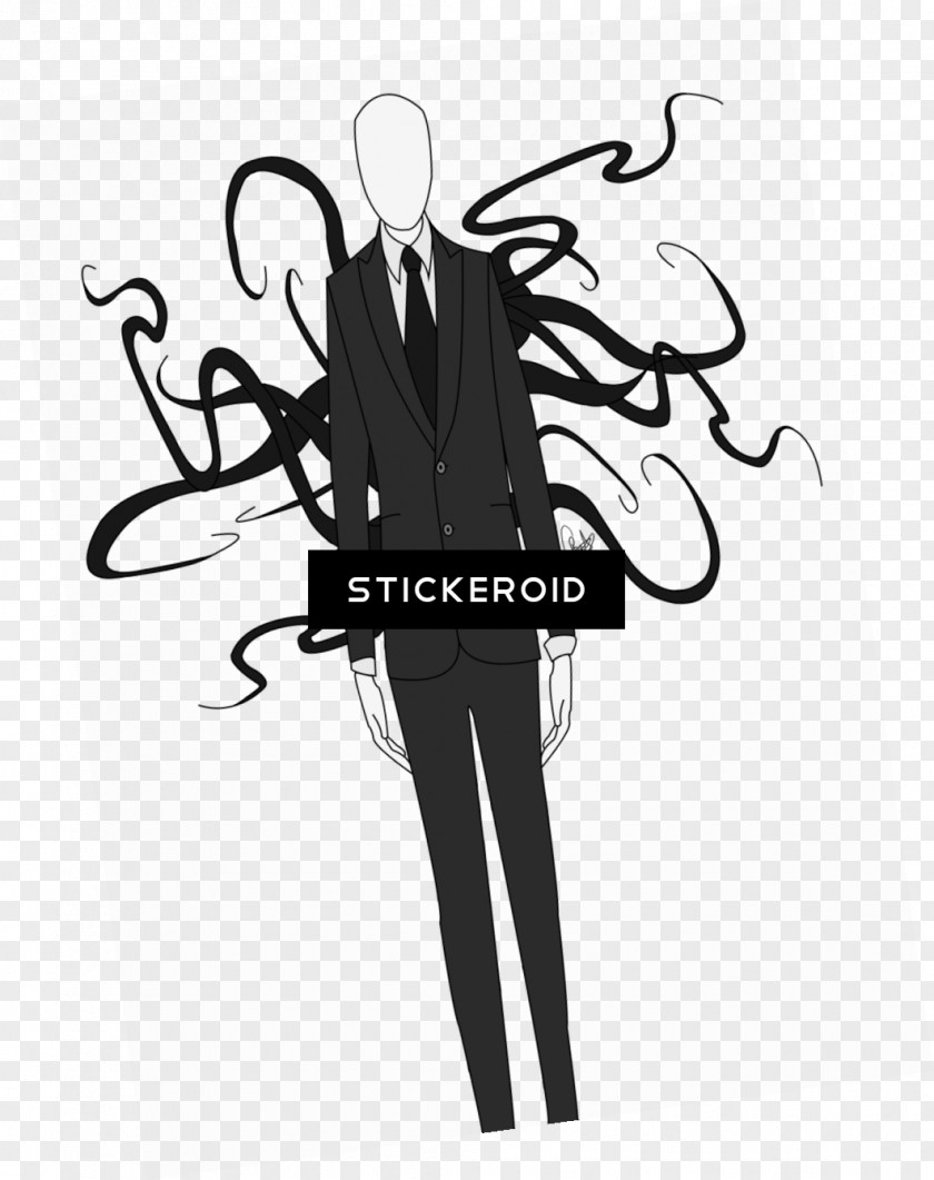 Slenderman Slender: The Eight Pages Arrival Clip Art Drawing PNG
