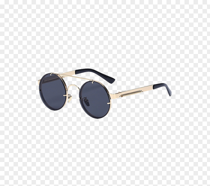 Sunglasses Goggles Mirrored Ray-Ban Round Metal PNG