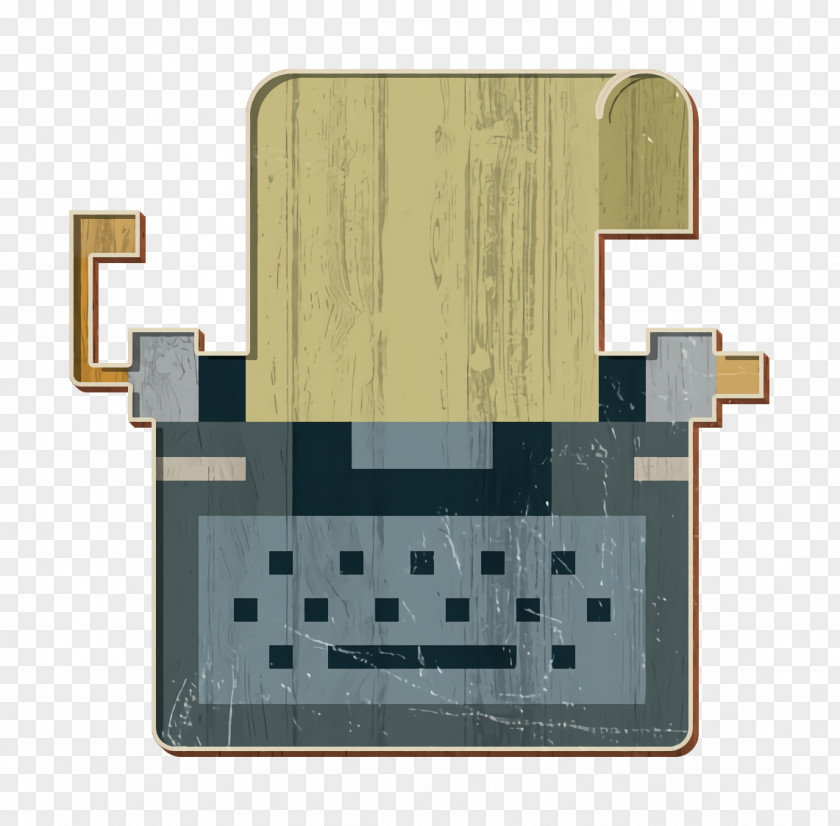 Typewriter Icon Edit Tools Newspaper PNG
