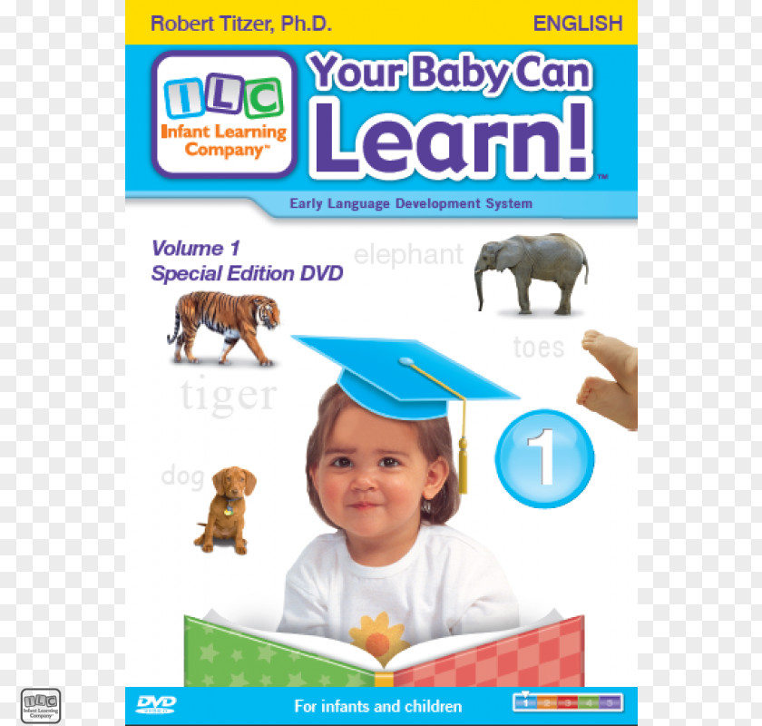 Learning English Your Baby Can Read! Book 3: Early Language Development System Child Infant Translation PNG