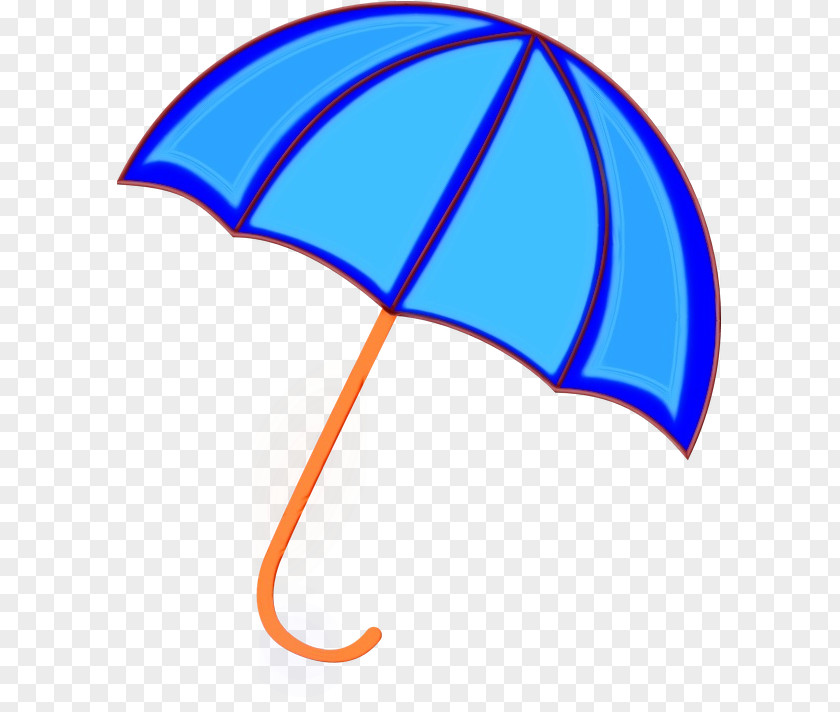 Line Umbrella Electric Blue PNG