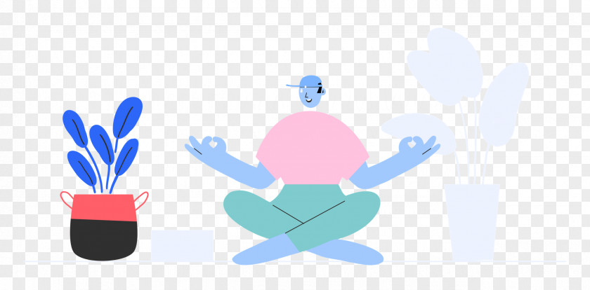 Meditating At Home Rest Relax PNG