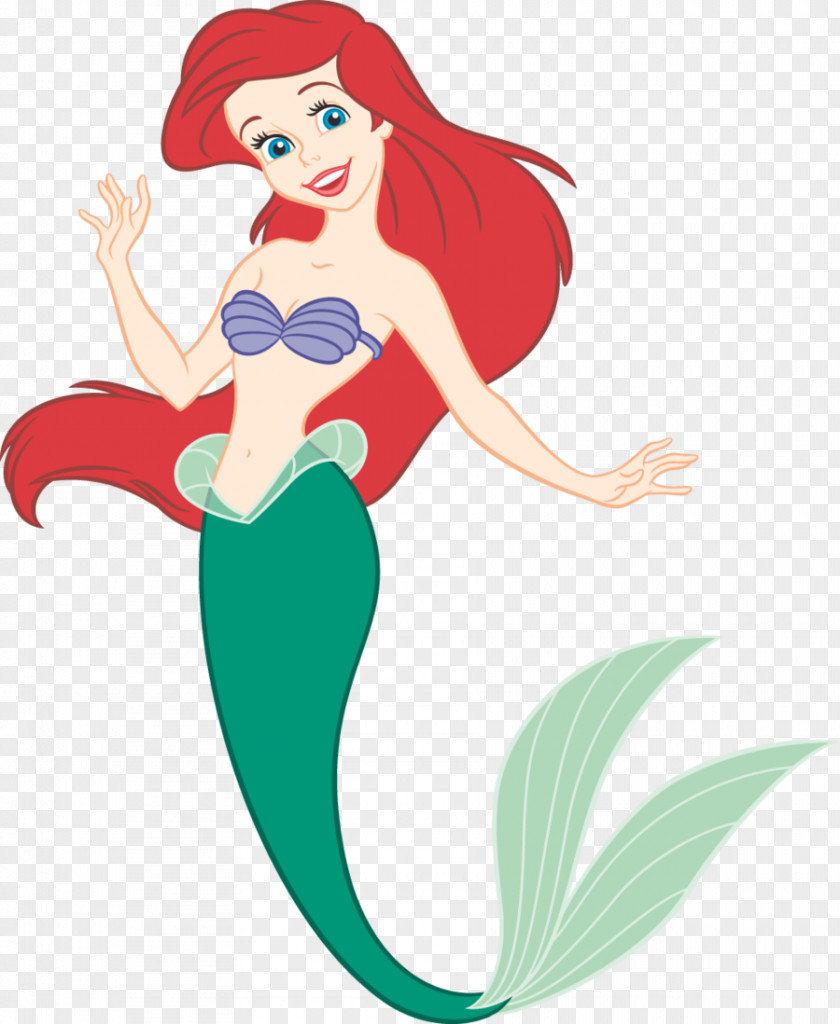 Mermaid Ariel The Little Disney Princess PNG