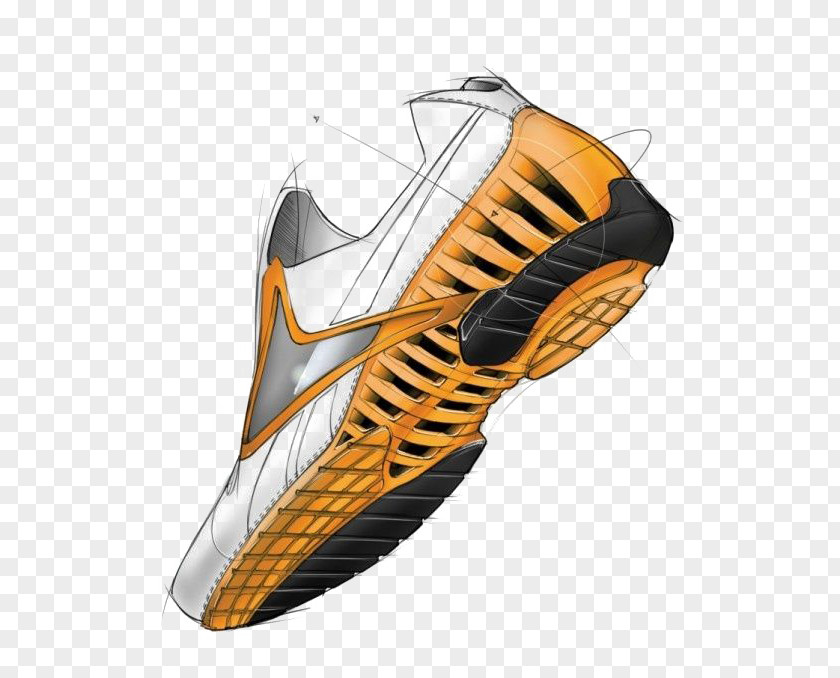 Running Shoes Shoe Footwear Sneakers Sketch PNG