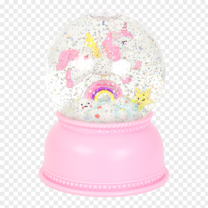 Unicorn Horn Snow Globes Child Toy PNG