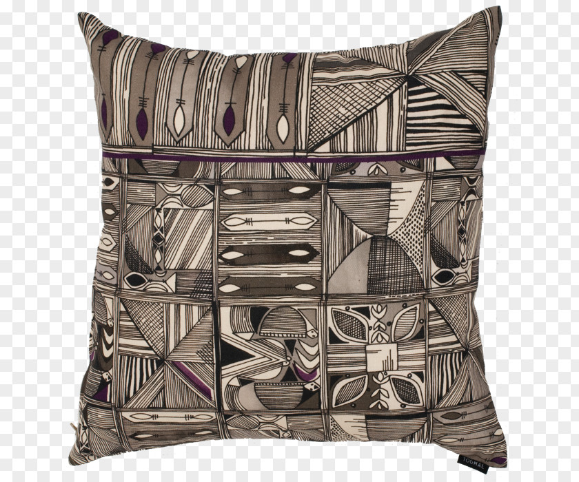 African Textiles Throw Pillows Cushion PNG
