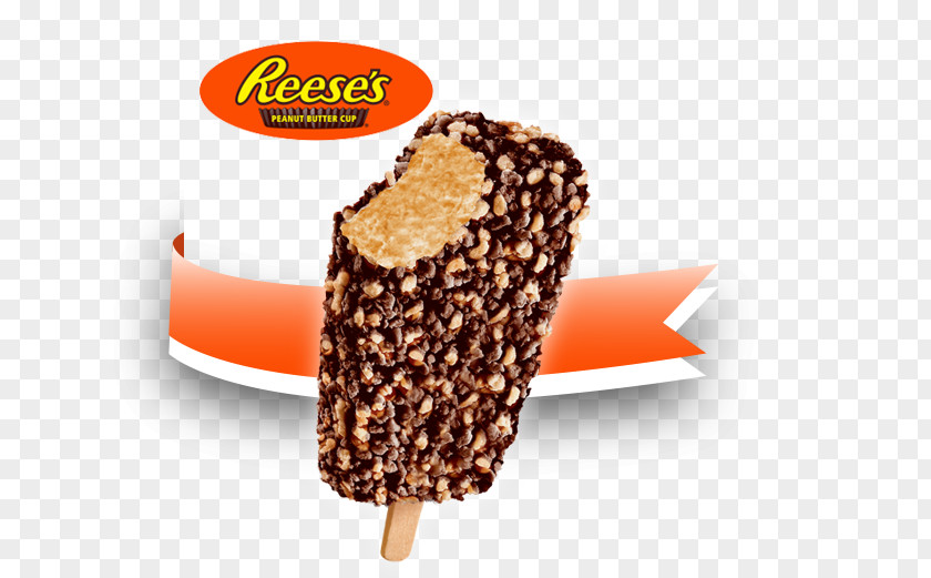 Ice Cream Reese's Peanut Butter Cups Cake Dessert Bar PNG