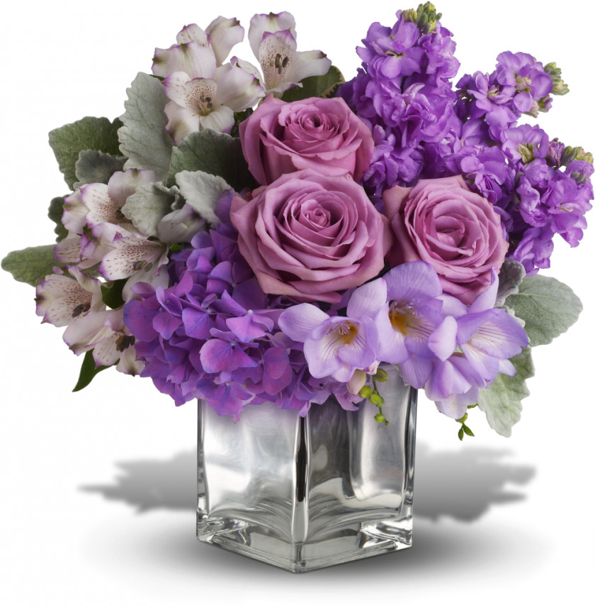 Lavender Flower Bouquet Floristry Delivery Cut Flowers PNG