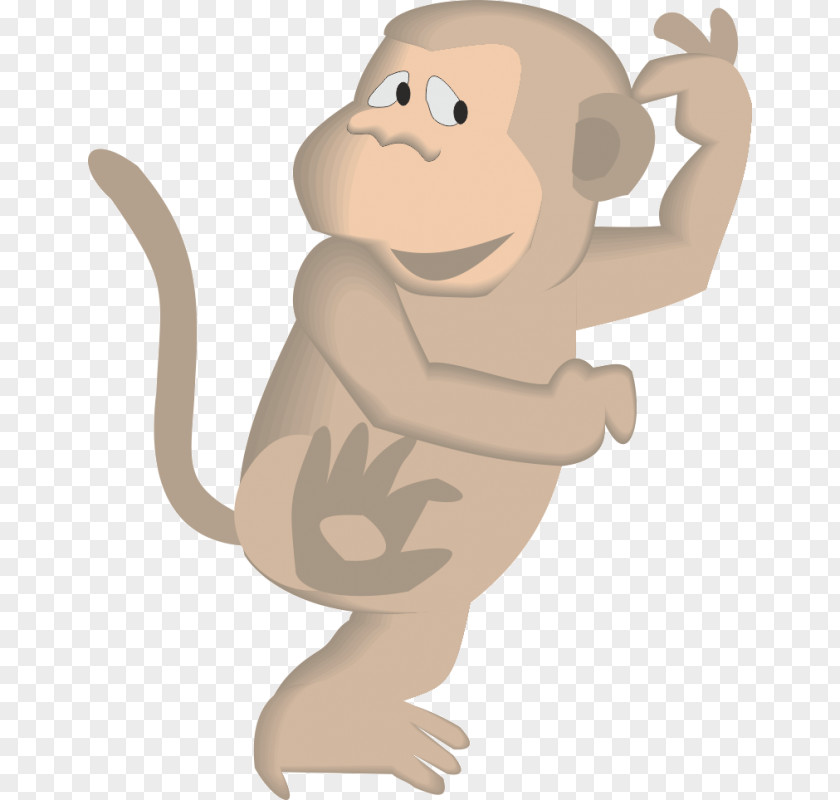 Monkey Dance Cartoon Clip Art PNG