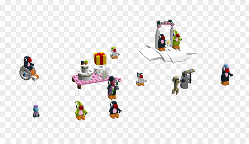Penguin Lego Ideas The Group Wedding PNG