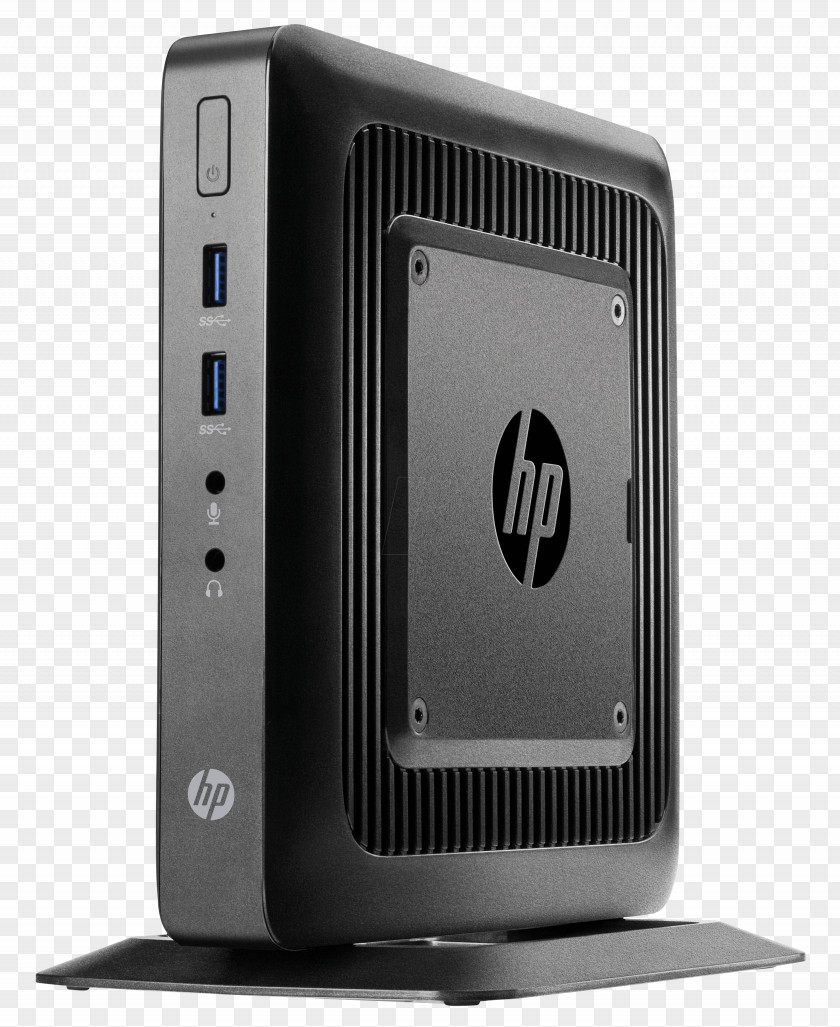 Slim Hewlett-Packard Thin Client Desktop Computers PNG