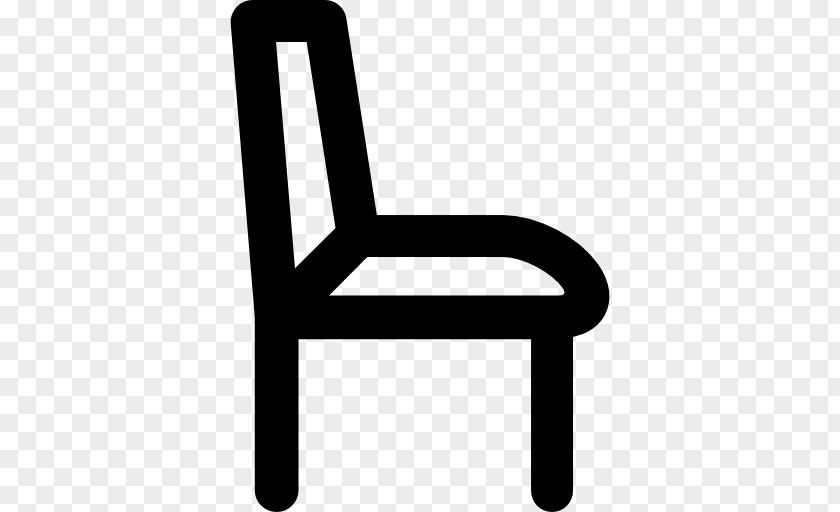 Black And White Furniture Chair PNG
