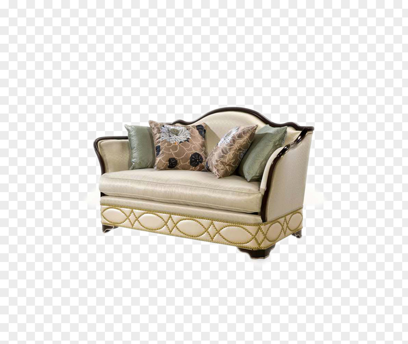 European Sofa Loveseat Couch Download PNG