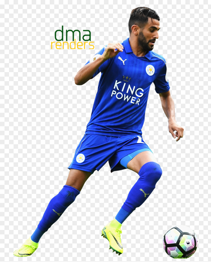 Mahrez Icon Riyad Soccer Player Algeria National Football Team Leicester City F.C. PNG