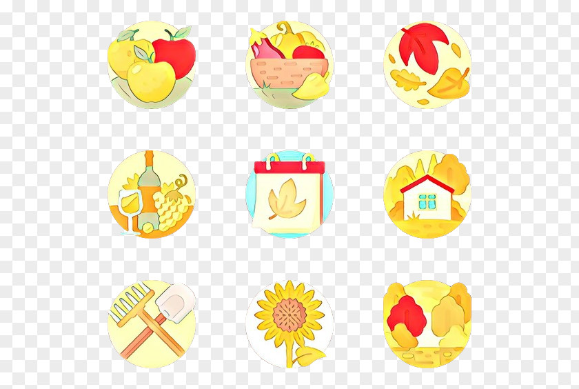 Sticker Yellow Cake Decorating Supply Clip Art PNG