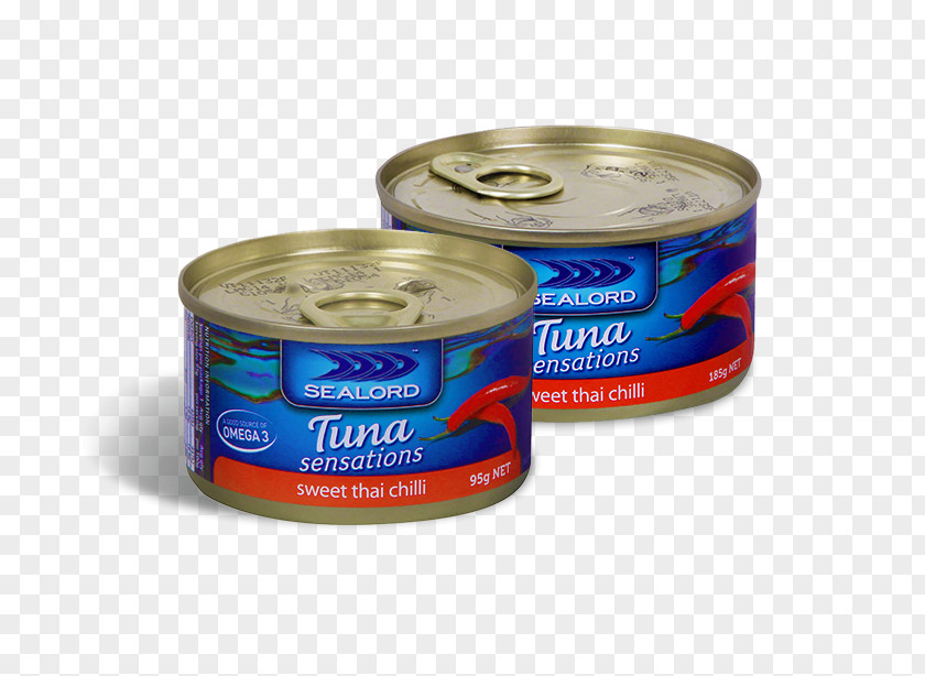 Tuna Can Tin Thai Cuisine Canning Chili Pepper Bird's Eye PNG