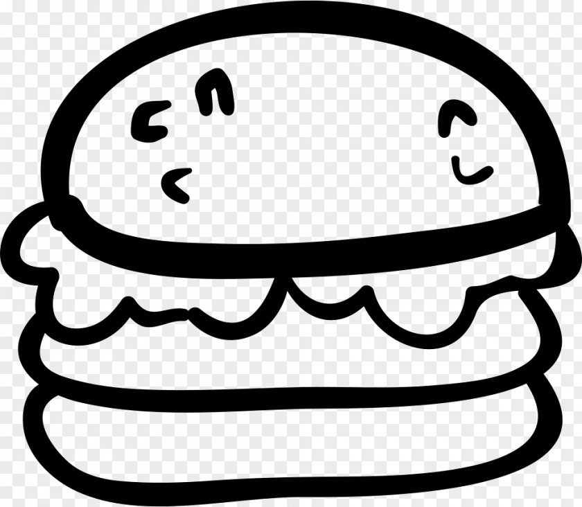 Hand Drawn Rattan Hamburger Junk Food Fast Cheeseburger Drawing PNG