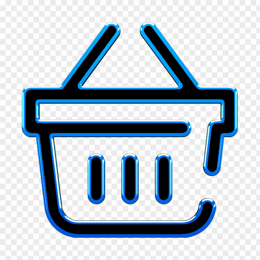 Retail Icon Supermarket Shopping Cart PNG