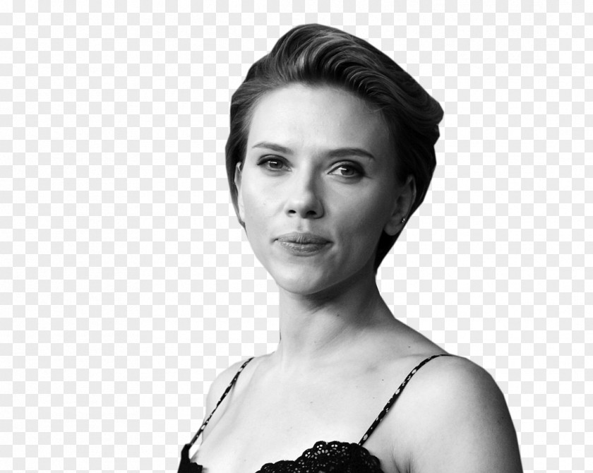 Scarlett Johansson The Avengers Black Widow Portrait Actor PNG