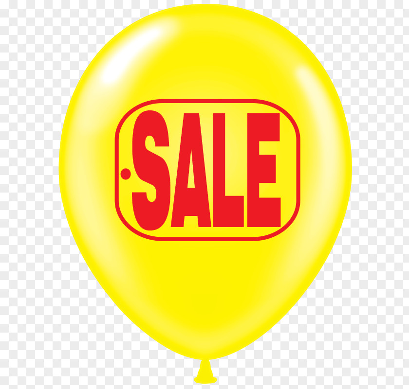 Yellow Banner Sale Mylar Balloon Hico Distributing Of Colorado, Inc. Sales Discounts And Allowances PNG